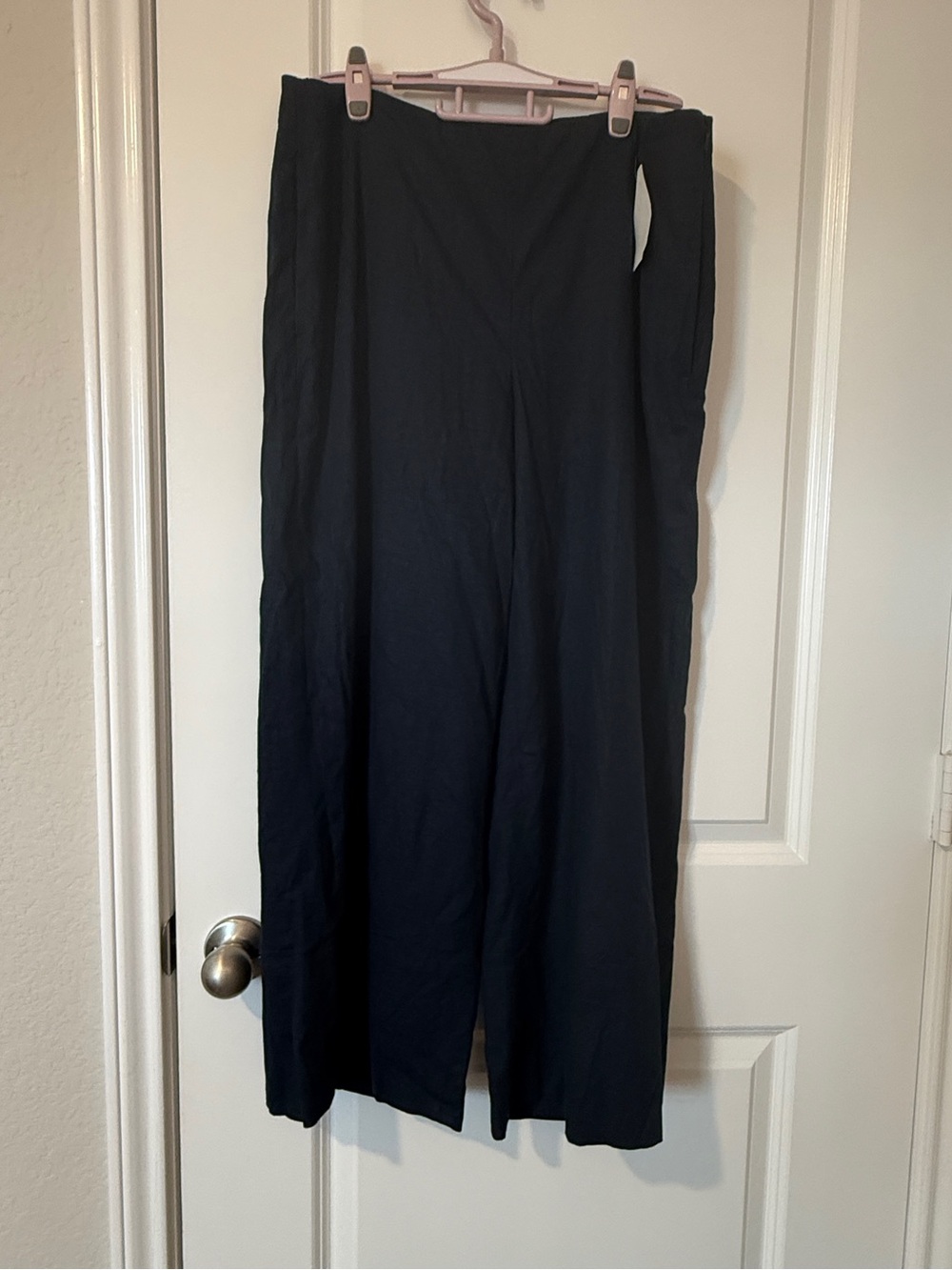 Vince wide leg linen-blended pants
